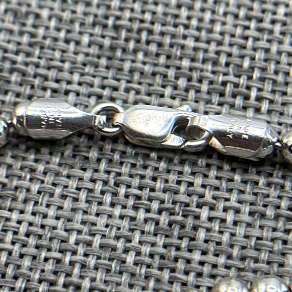 Vintage Sterling silver bracelet Italy #046 - Picture 7 of 8